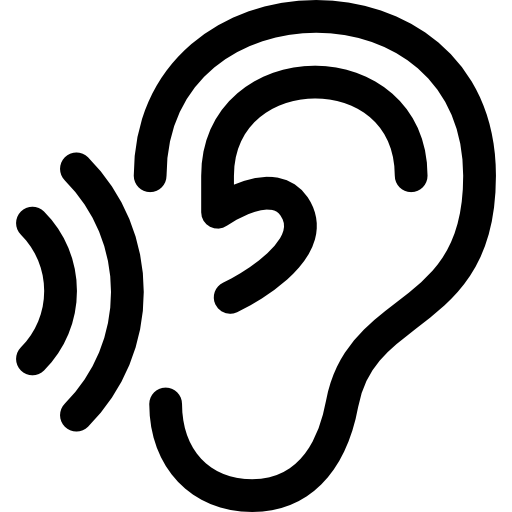 <a href="https://www.flaticon.com/free-icons/listen" title="listen icons">Listen icons created by Voysla - Flaticon</a>